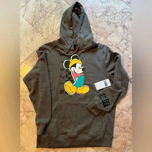 NEFF Disney Mickey Mouse Hip Hop Cool Hoodie Sweatshirt - Medium